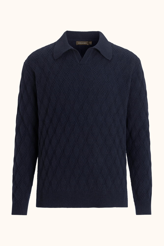 Regular Fit V-hals Trøje Uld-Kashmir