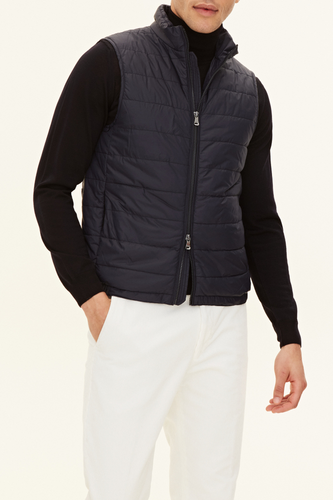 Lätt vadderad Nylon Väst
