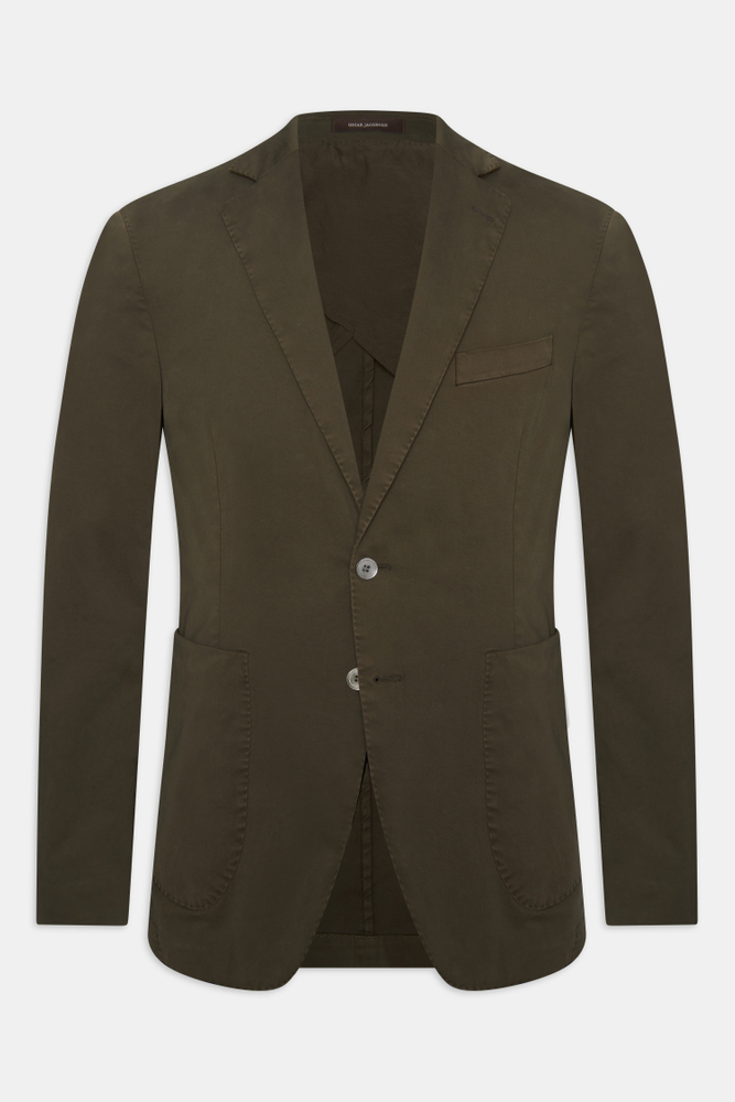Regular Fit Blazer Bomuldsstretch