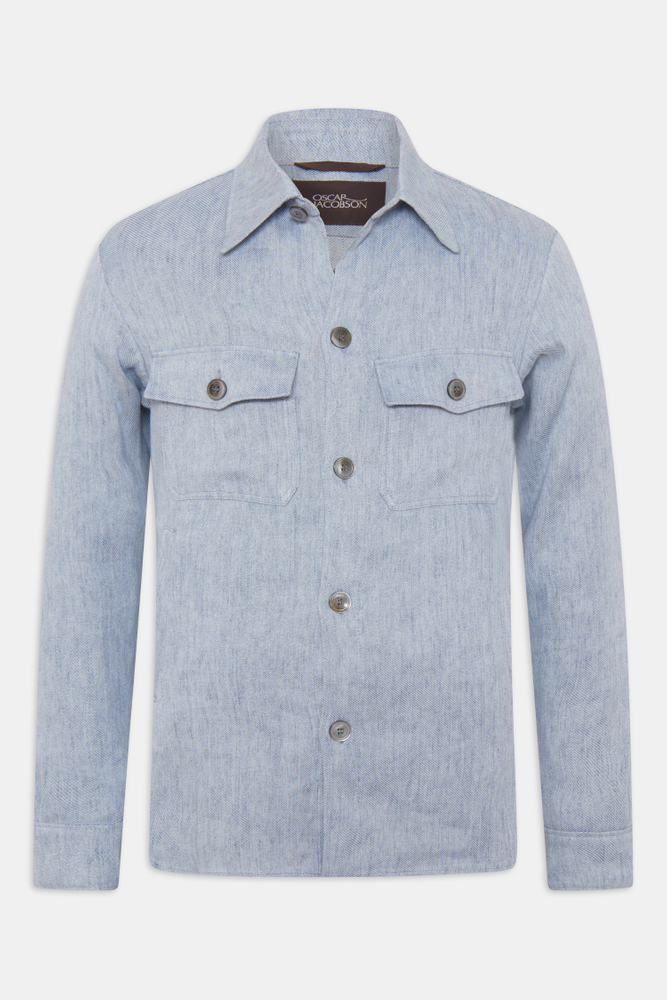 Regular Fit Overshirt Hør