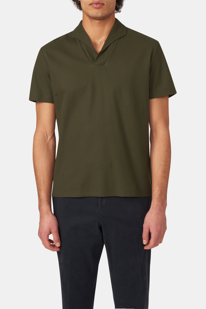Regular Fit Mercerized Polo