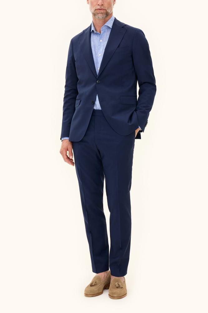Slim Fit Microstructure Jakkesæt